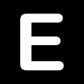 letter: e
